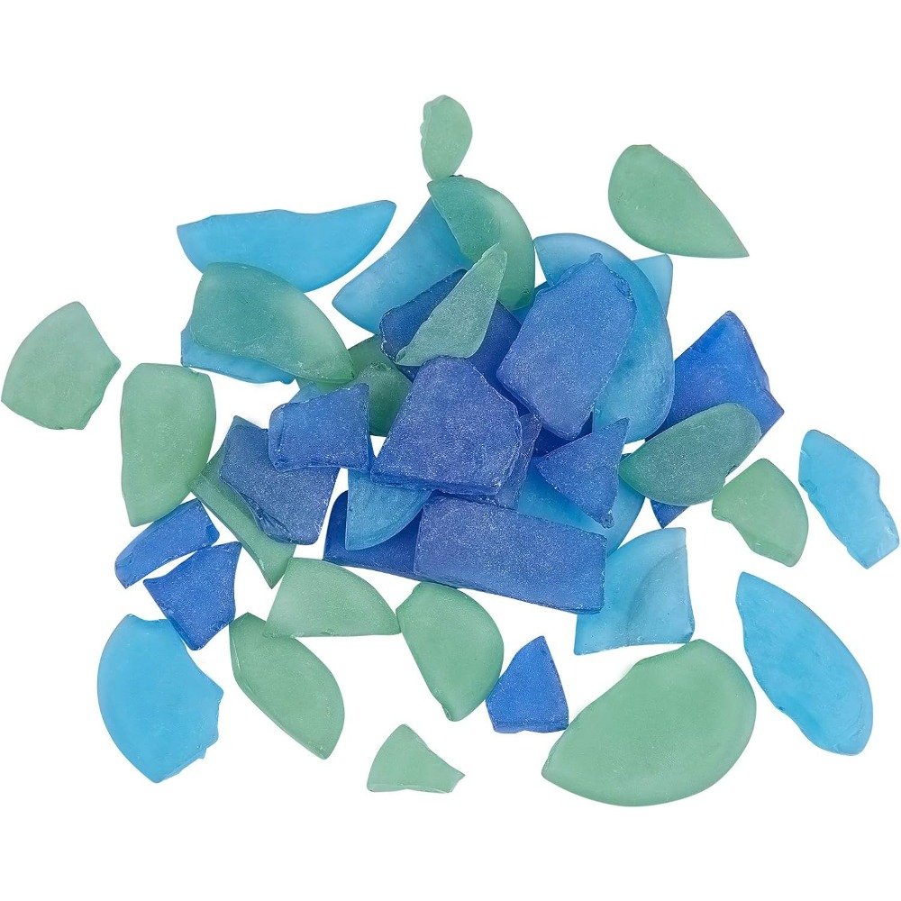Art Craft Kit - Bicchiere da mare verde smerigliato e