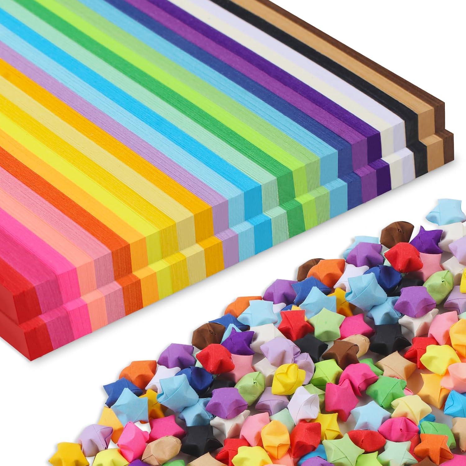 Art Craft With Paper - 1080/2160 Fogli di Carta per Origami