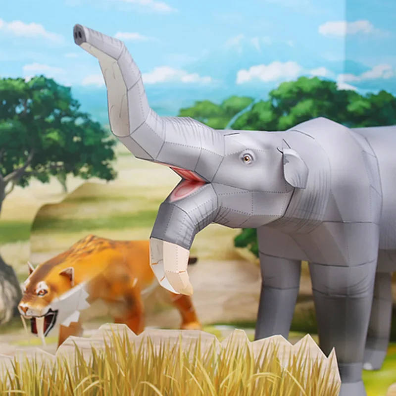Deinotherium Elefante Origami  - Art Craft Cardboard recensione e prezzo