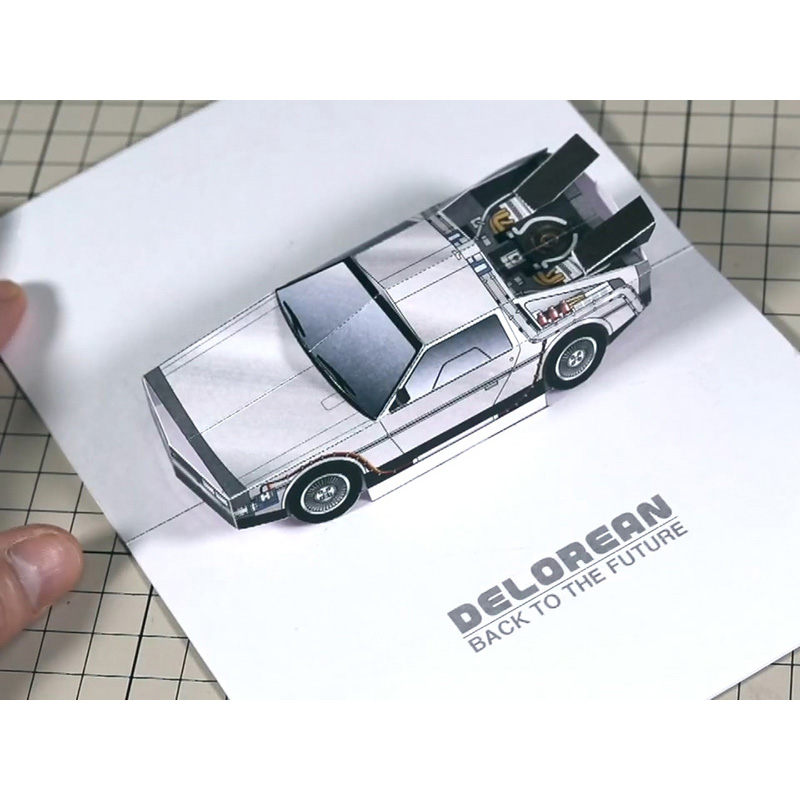 Ritorno al futuro Carta POP-UP - Art Craft Cardboard recensione e prezzo