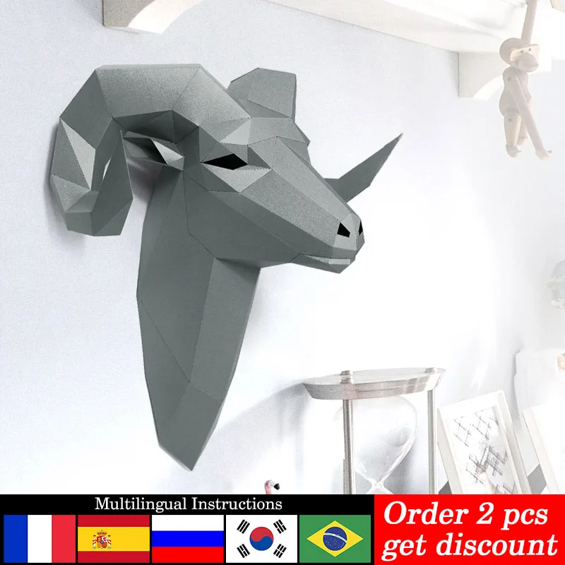 Pre-tagliato Bighorn Pecora Se - Art Craft Cardboard recensione e prezzo