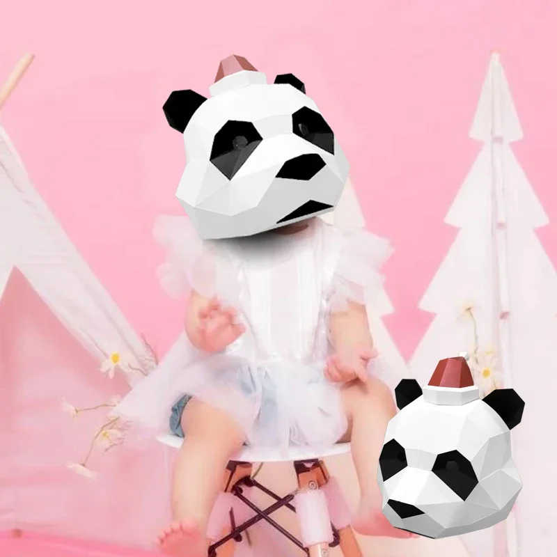 Modello di carta maschera pand - Art Craft Cardboard recensione e prezzo
