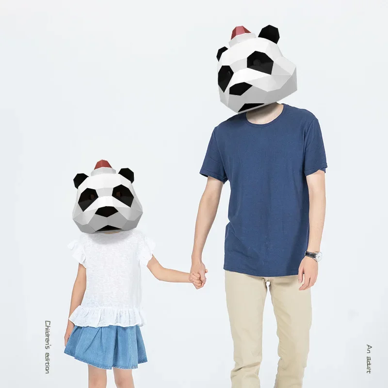 Modello di carta maschera pand - Art Craft Cardboard recensione e prezzo