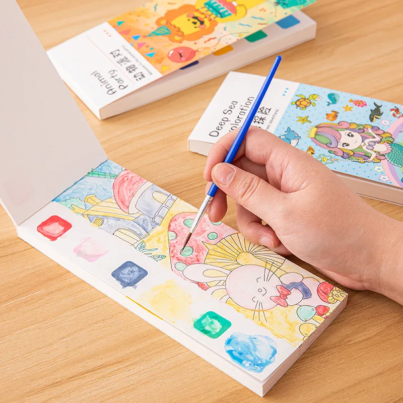Libro di pittura ad acquerello - Gouache Paint Set recensione e prezzo
