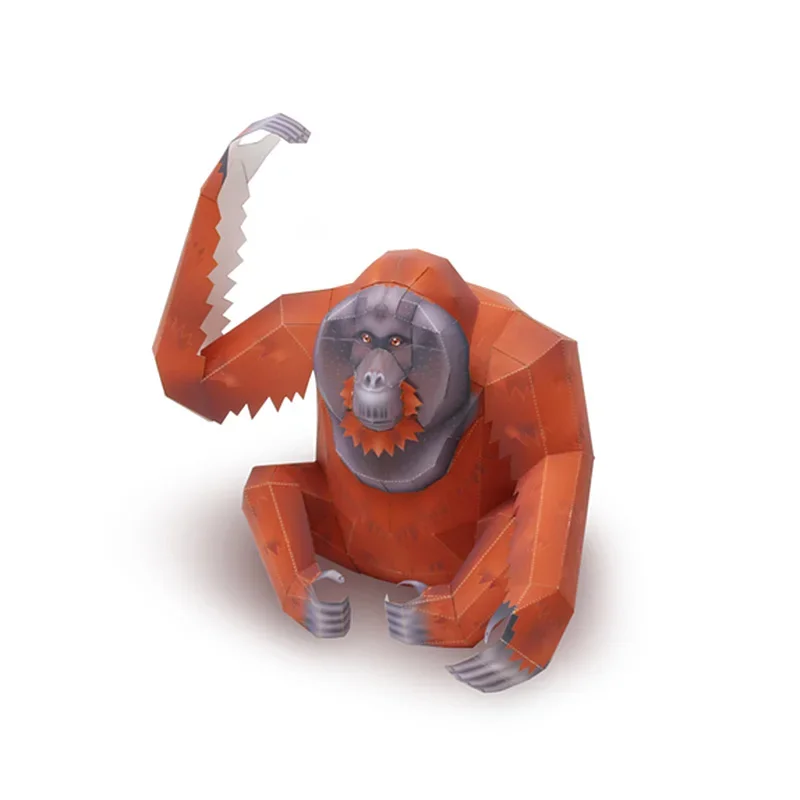 Orangutan Gorilla Origami Art  - Art Craft Cardboard recensione e prezzo