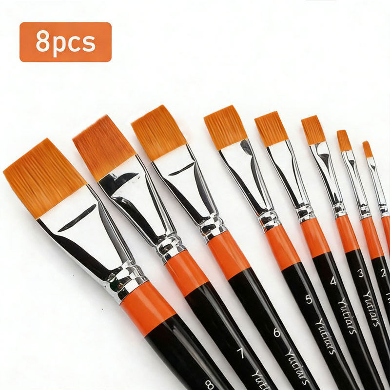 Pennelli piatti per artisti, 1 - Gouache Paint Set recensione e prezzo