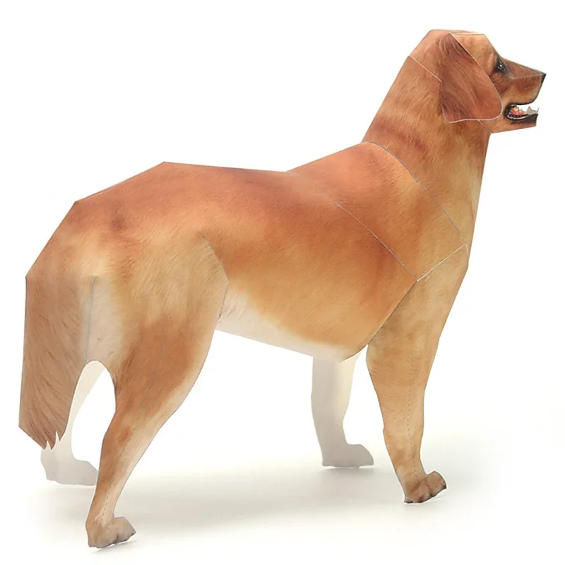 Golden Retriever Cane Modello  - Art Craft Cardboard recensione e prezzo